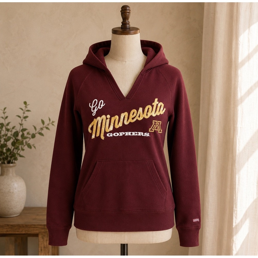 Minnesota Gophers Hoodie Sweatshirt Sports University MN College UMN Women's XL